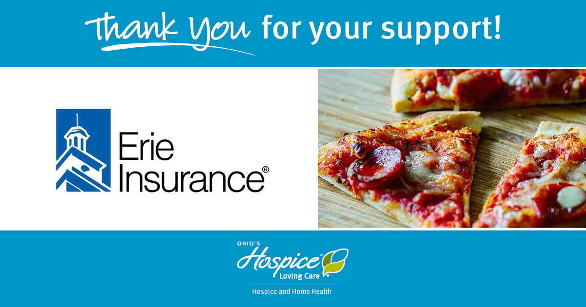 Thank You Erie Insurance for the Support